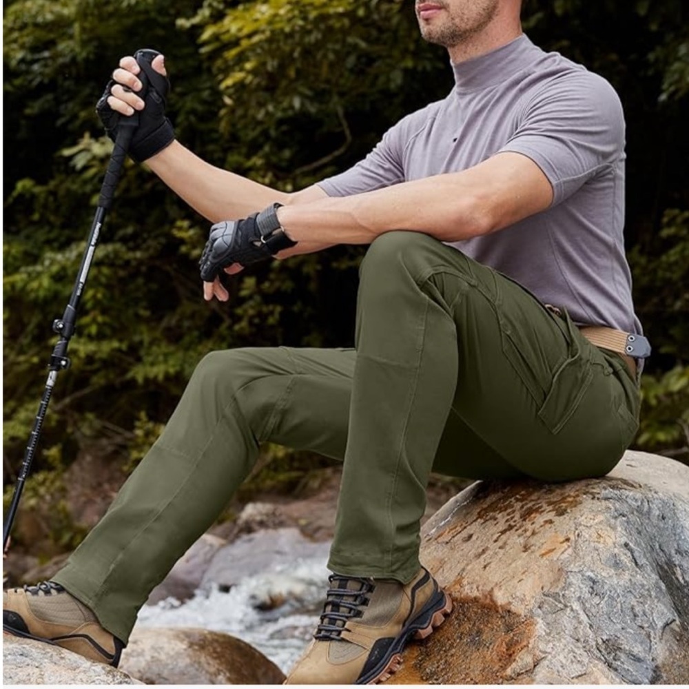 Men's Labeyzon Olive Green Cargo Tactical Pants Sz 30X30 NWT
